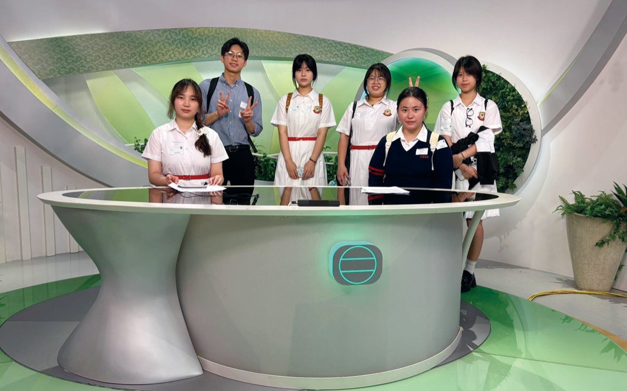 參觀TVB新聞部