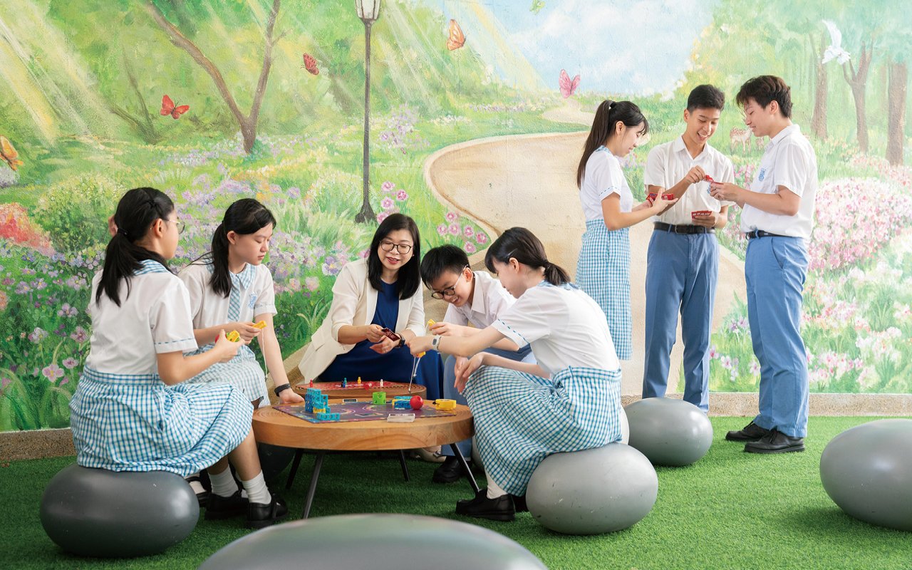 學校致力提供各類型展示自我的平台