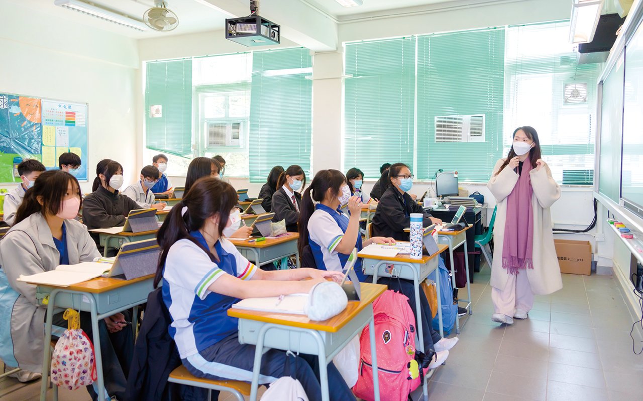 學校積極推動自主學習,特設自主學習 研習小組