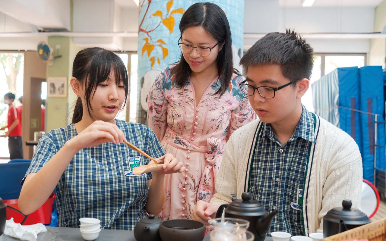 學生在國際化的校園環境下,能夠學會欣賞個體的價值和獨特性