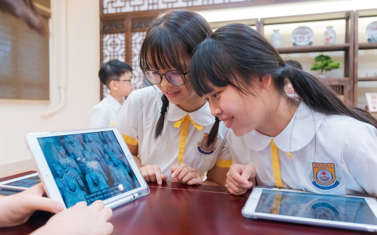 學校教學特色便是將中國文化元素加入延伸活動