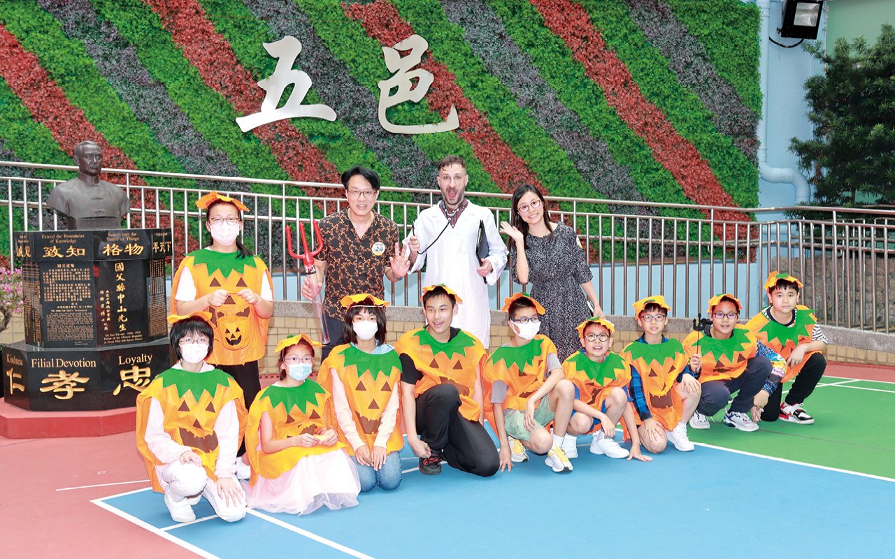 學校透過不同多元化活動、節日慶祝等提升學生學習的積極性,營造濃厚的英語學習氛圍。
