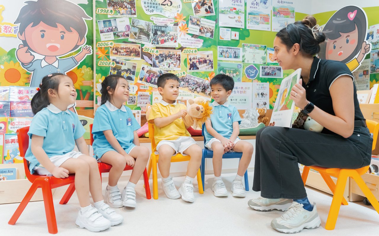 透过多种生动有趣的方式让幼儿学习地道的日常英语