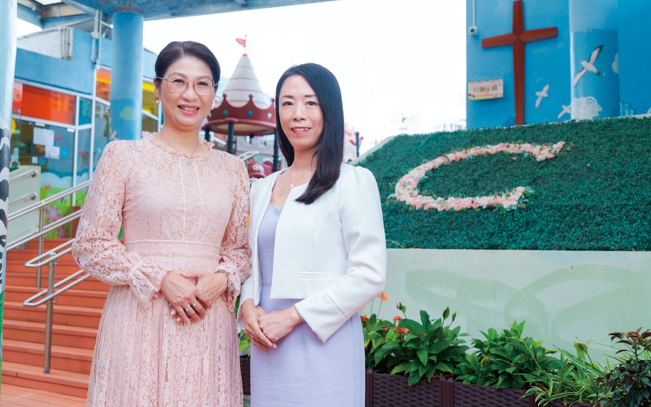 李惠敏总校长、陈敏莉校长