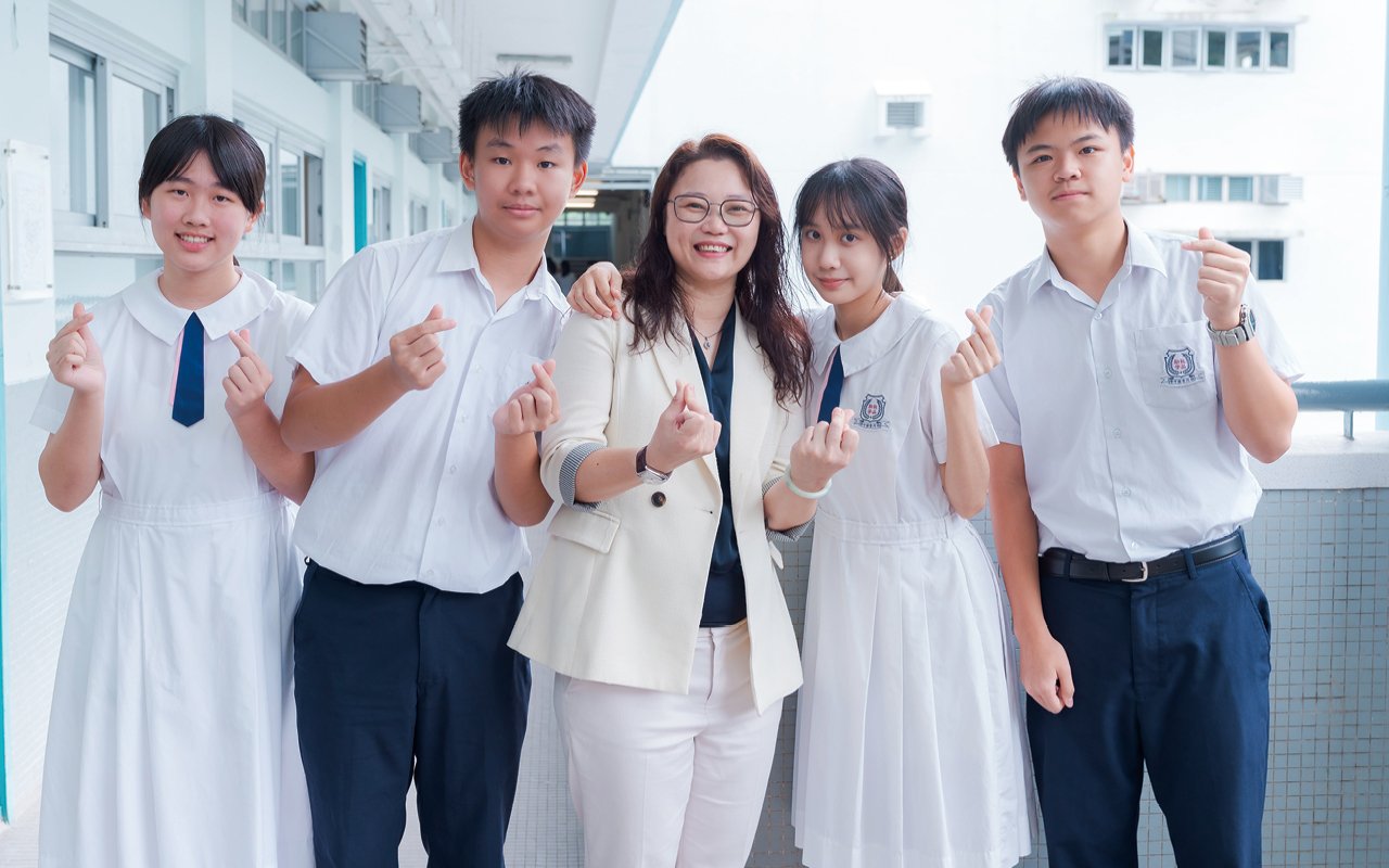全面投入學習和生活,成為健康快樂的潮中人