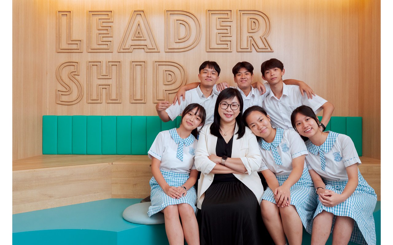 為培養領袖才能,學校安排中一和中四同學參加歷奇訓練營