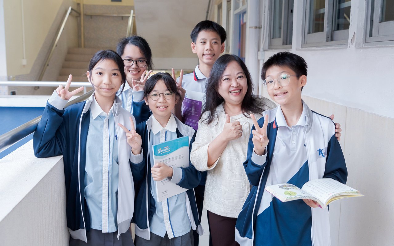 梁校長相信英語活動能夠激發同學的學習動機,提升他們對英文的興趣