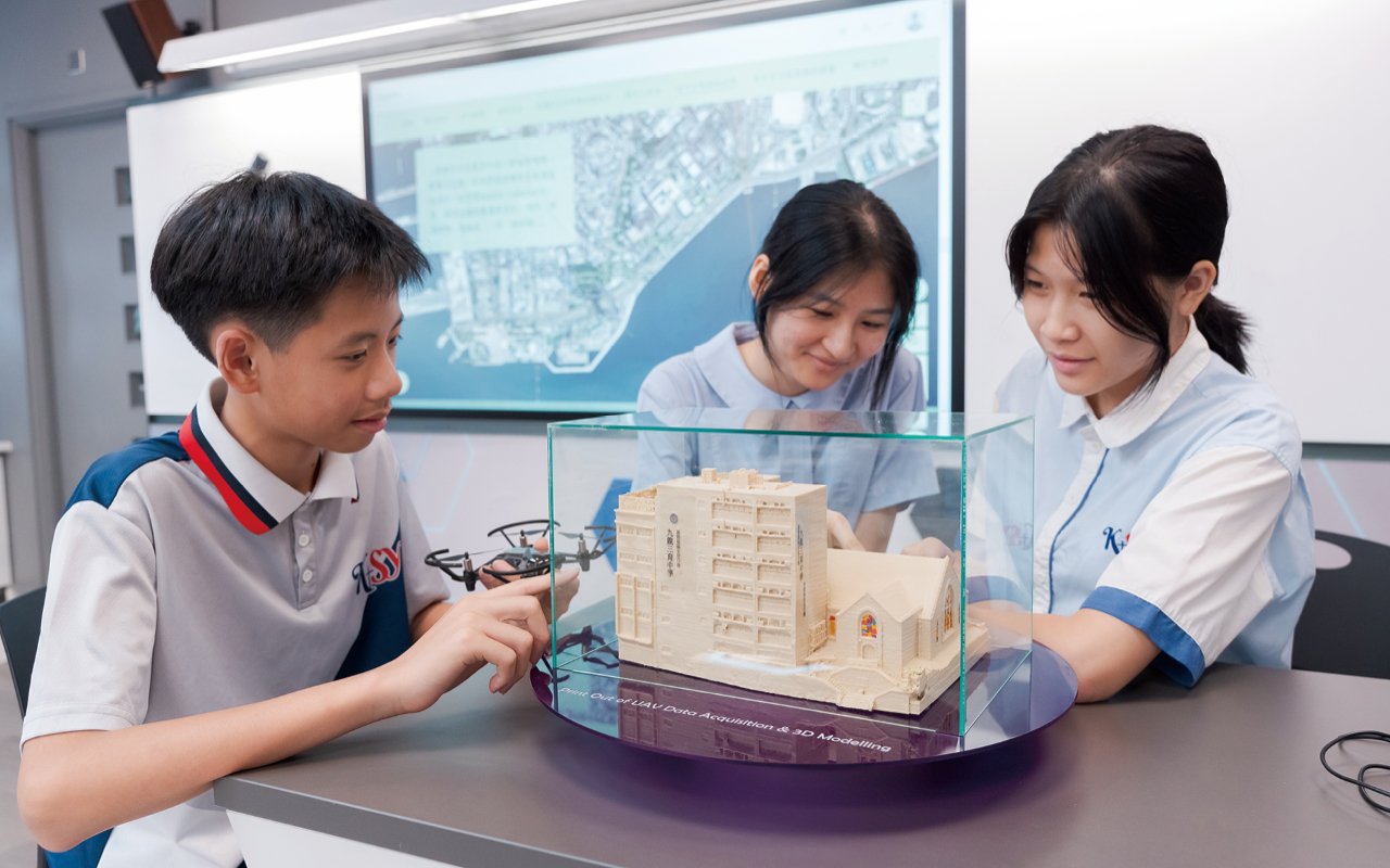 學校共設兩個校舍,在空間利用上有更大的彈性