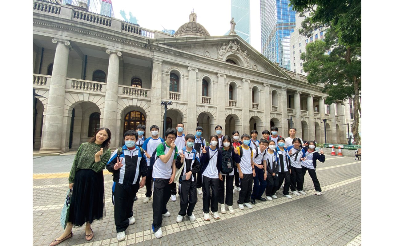 同學實際到訪終審法院後,處處感到新奇