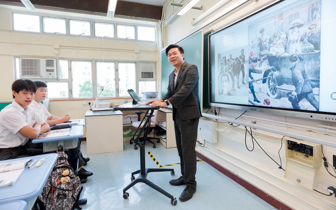 學校對環境方面作出了多項優化、調整,營造濃厚的創科學習氛圍