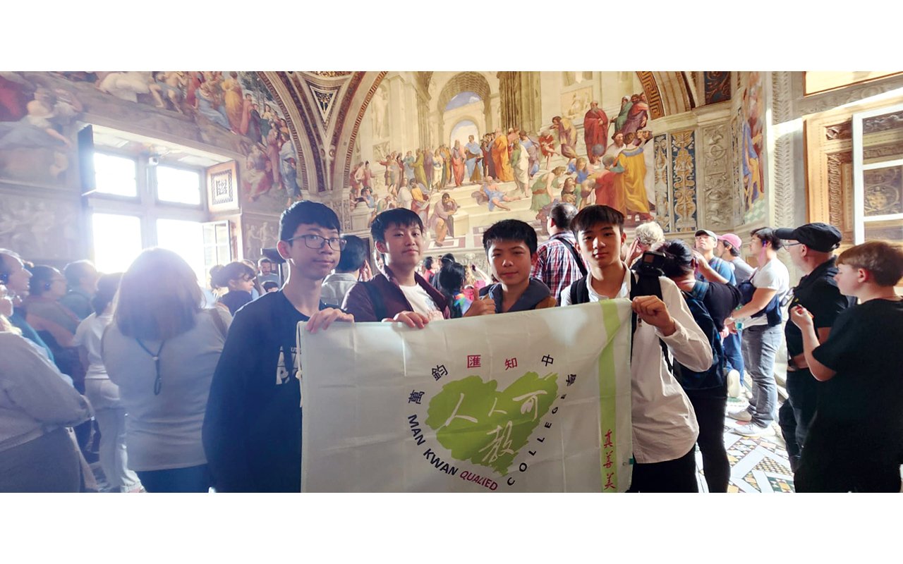 為增加同學接觸英文的機會,學校積極舉辦遊學團