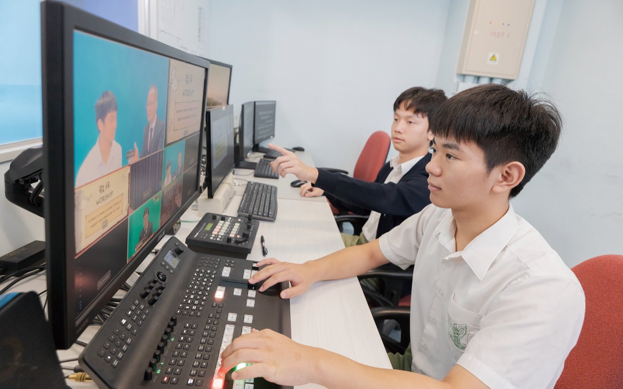 學校積極為同學安排不同的英語活動,以趣味的方式提升英語學習興趣