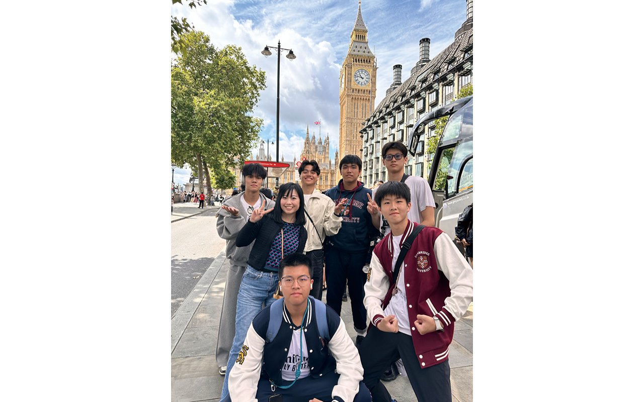 讓同學憧憬在頂級學府學習或到當地旅遊,繼而明確訂立目標
