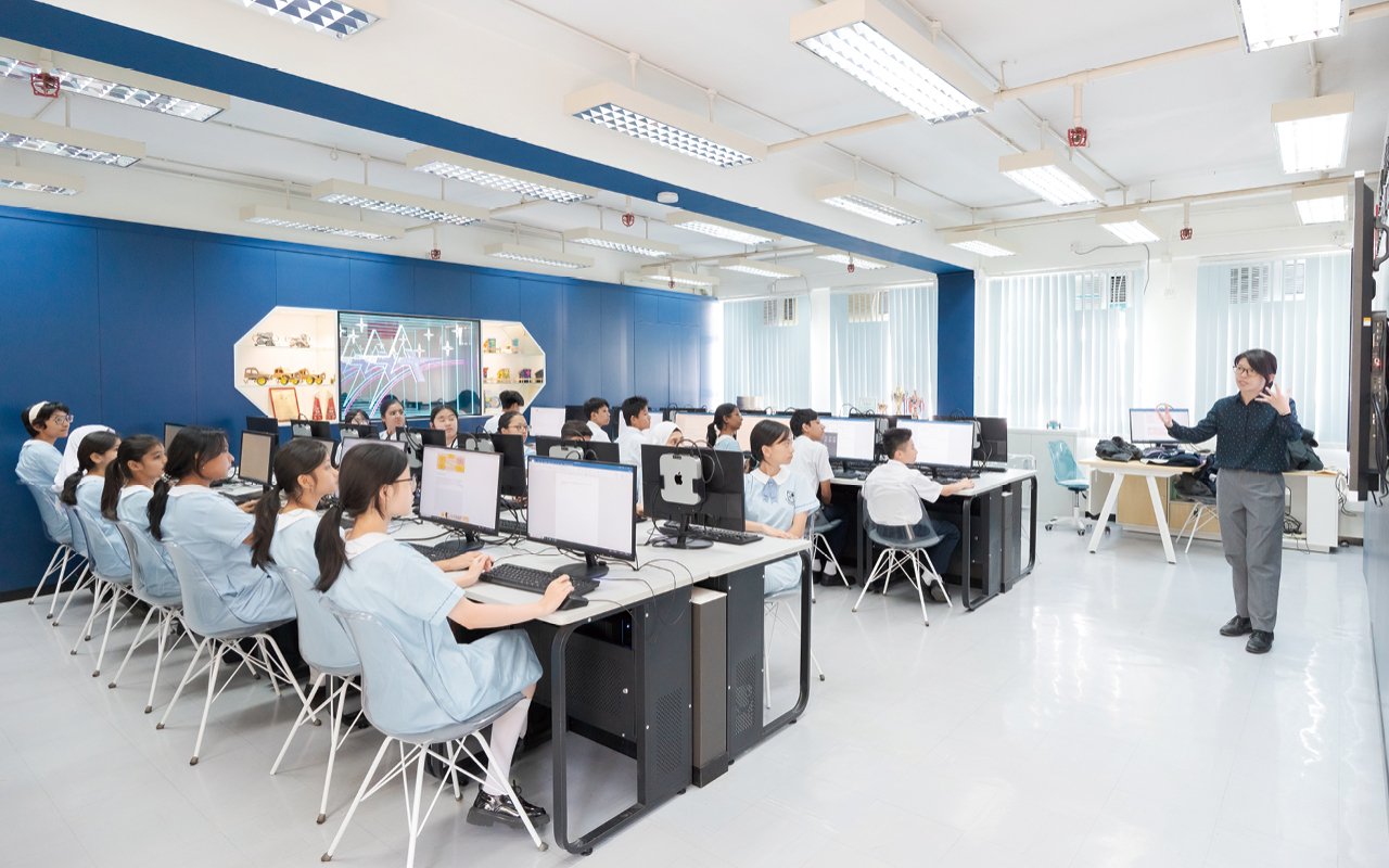 學校重視英語課程,除常規的教學外,更投入了不少資源,全方位提升教學水平
