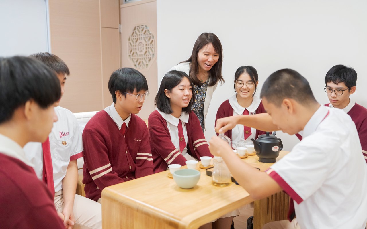 學校創立「覺念心靈成長中心」,專為關顧學生身心靈健康而設