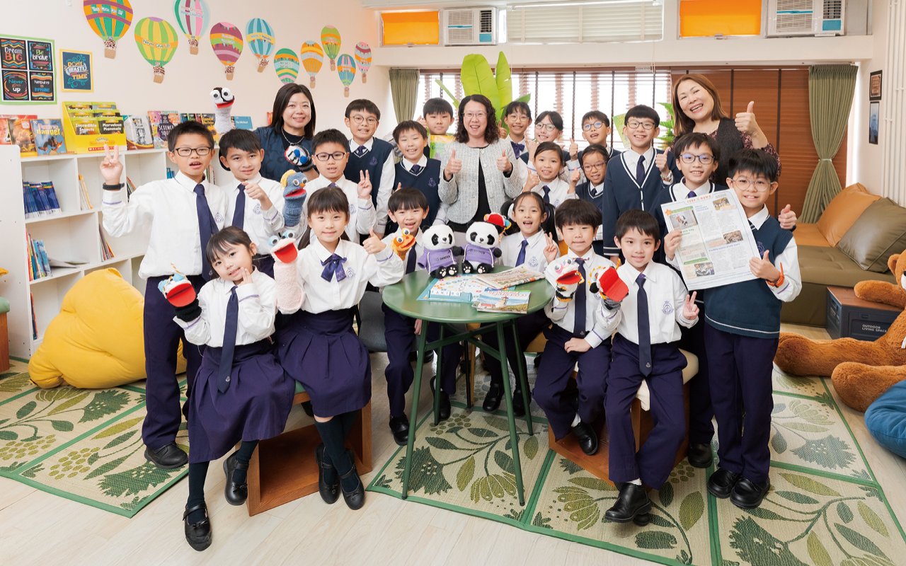 聖公會置富始南小學多年來致力貫徹「非以役人,乃役於人」的校訓精神