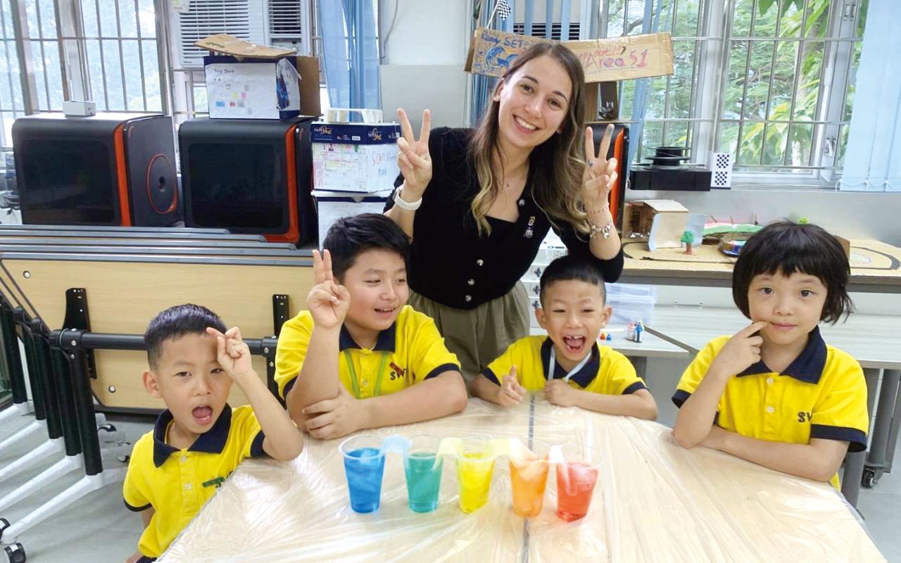 為了讓學生能夠學以致用,學校實踐跨學科教學