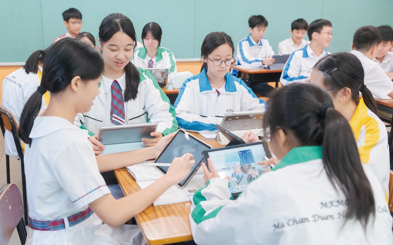 學校倡導「小組共學」模式